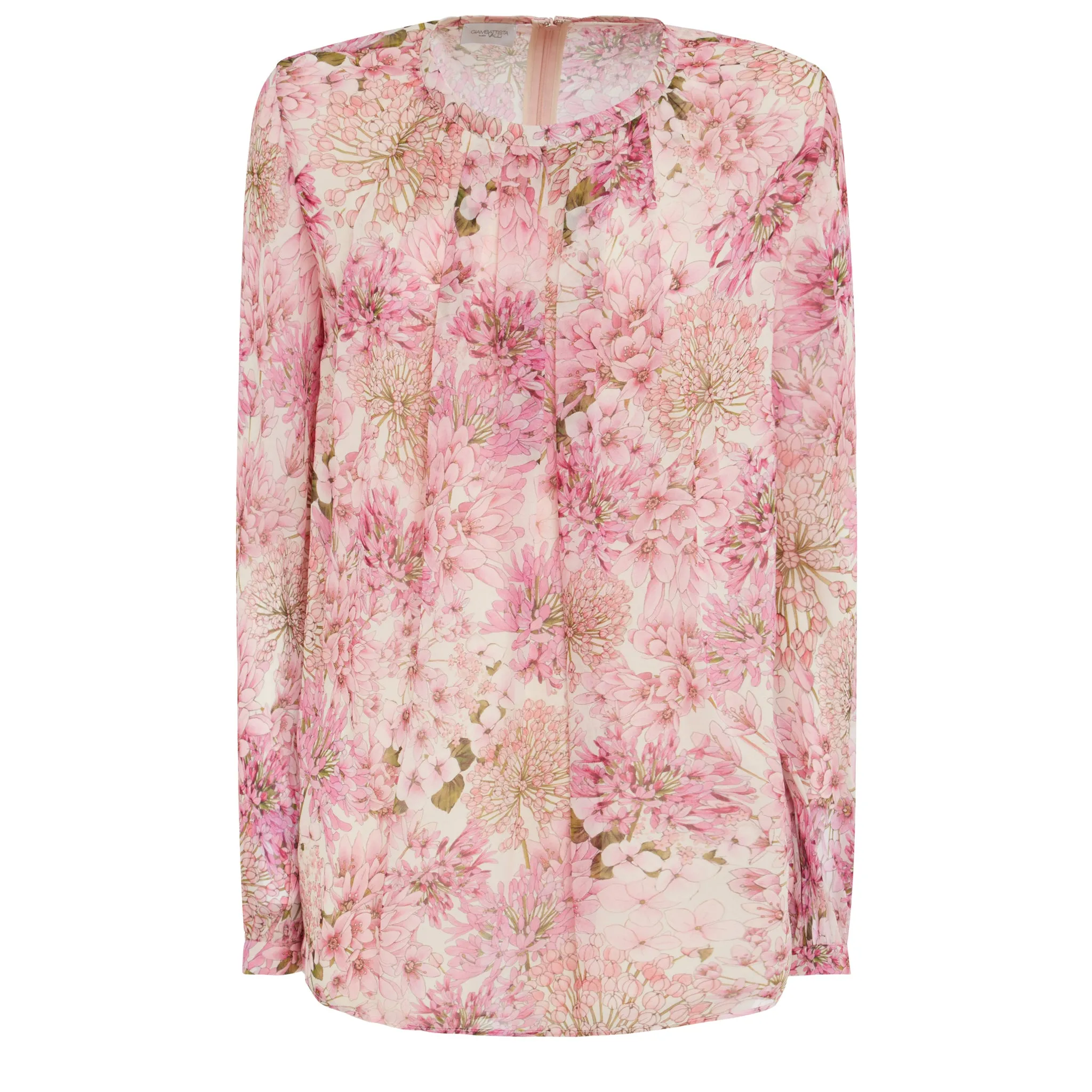 GIAMBATTISTA VALLI  Camicia in seta multicolor