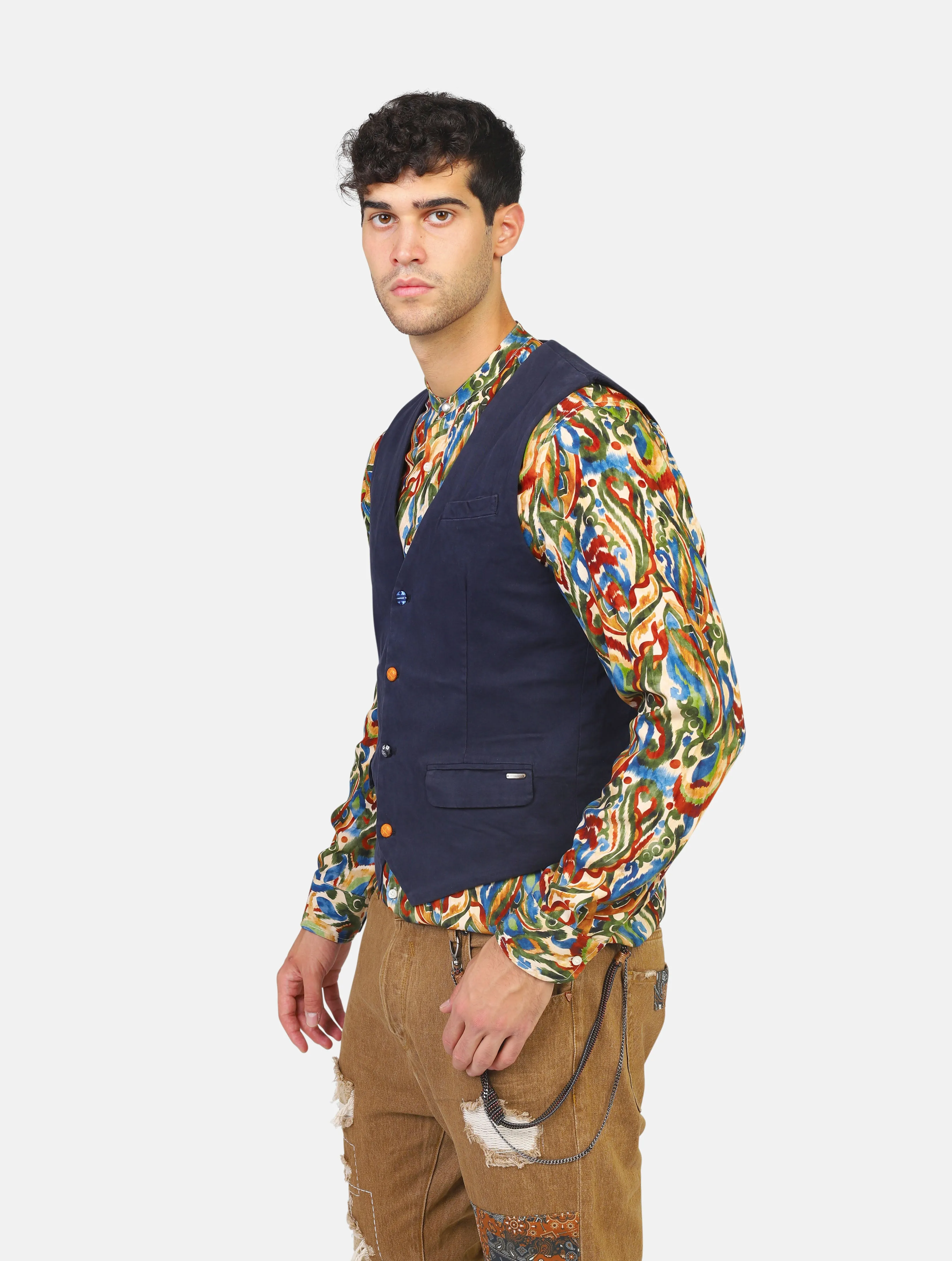 gilet GIANNI LUPO - GL9727NAVY