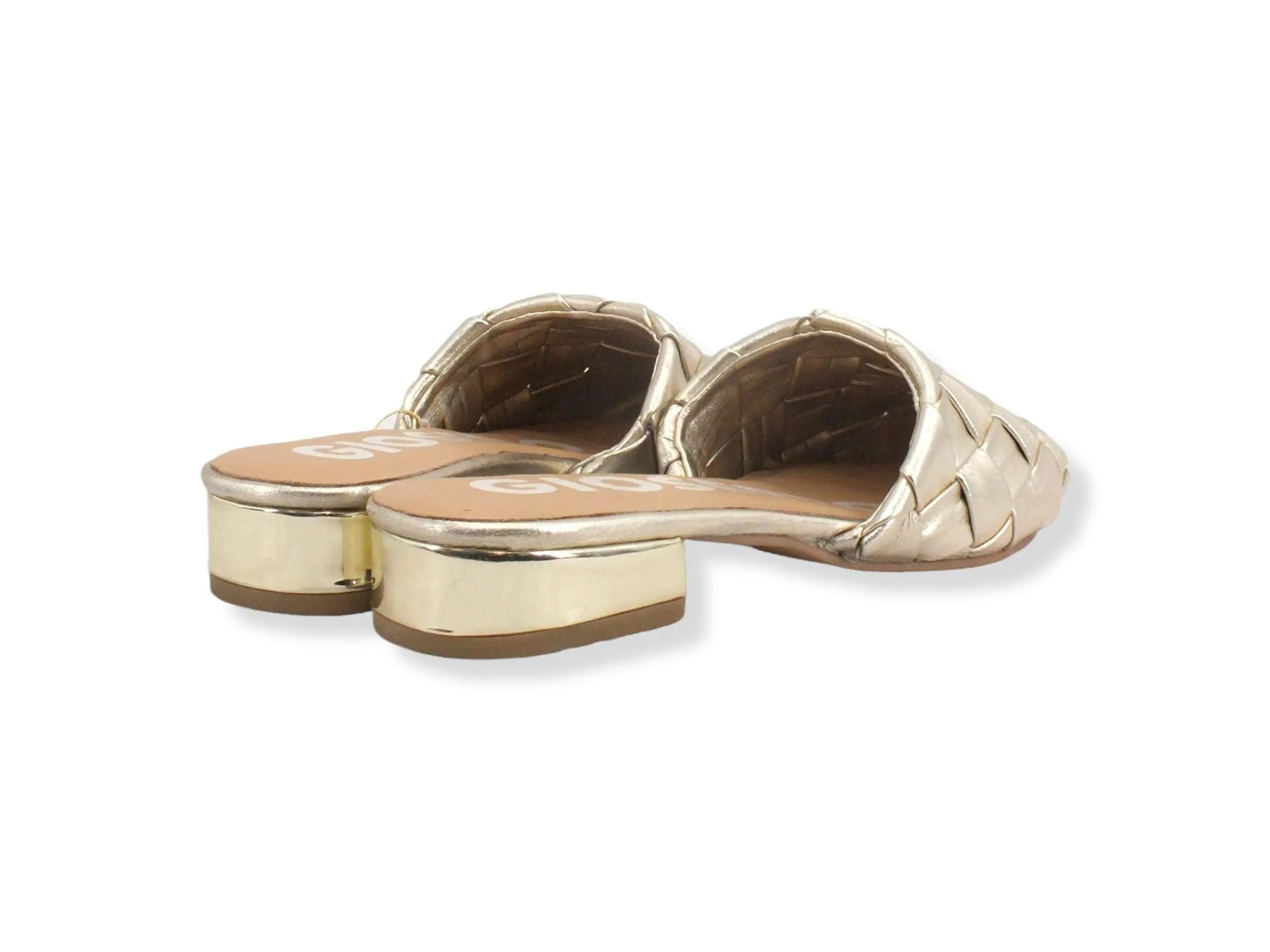 GIOSEPPO Lika Sabot Intreccio Oro Gold 65064