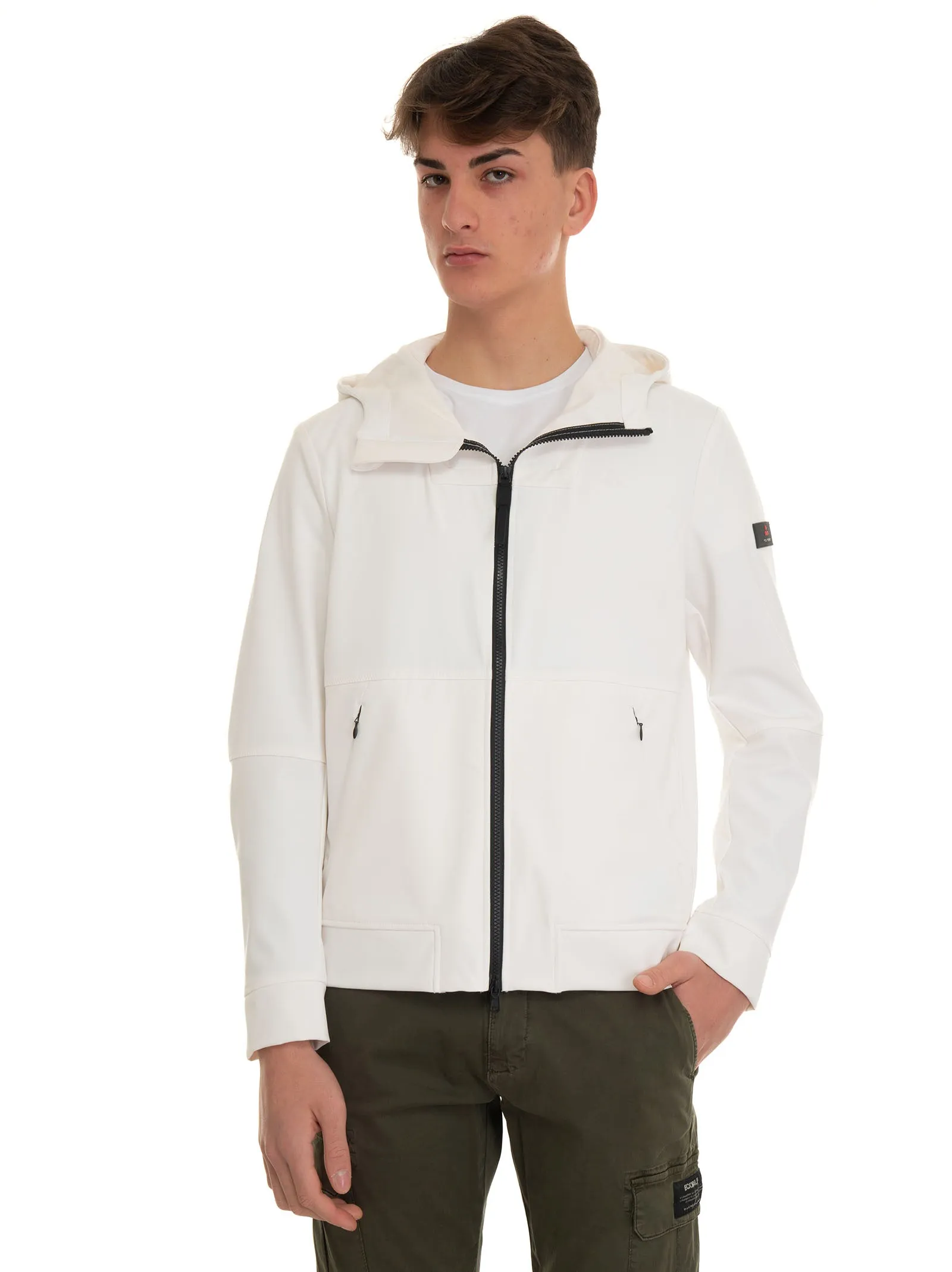 Giubbino con cappuccio LEMBATAMD01 Bianco Peuterey Uomo