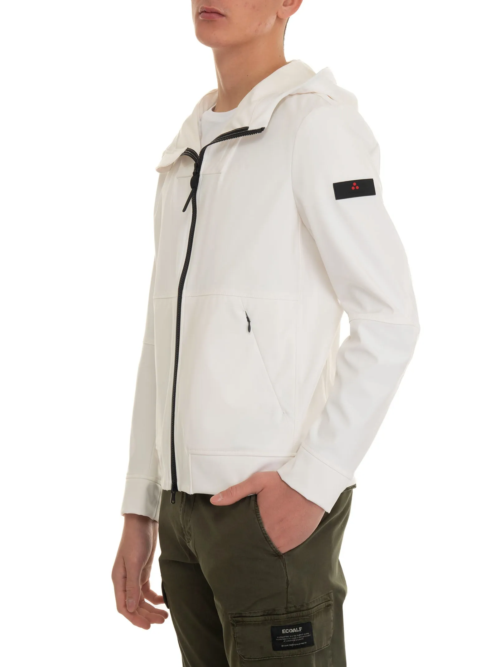 Giubbino con cappuccio LEMBATAMD01 Bianco Peuterey Uomo
