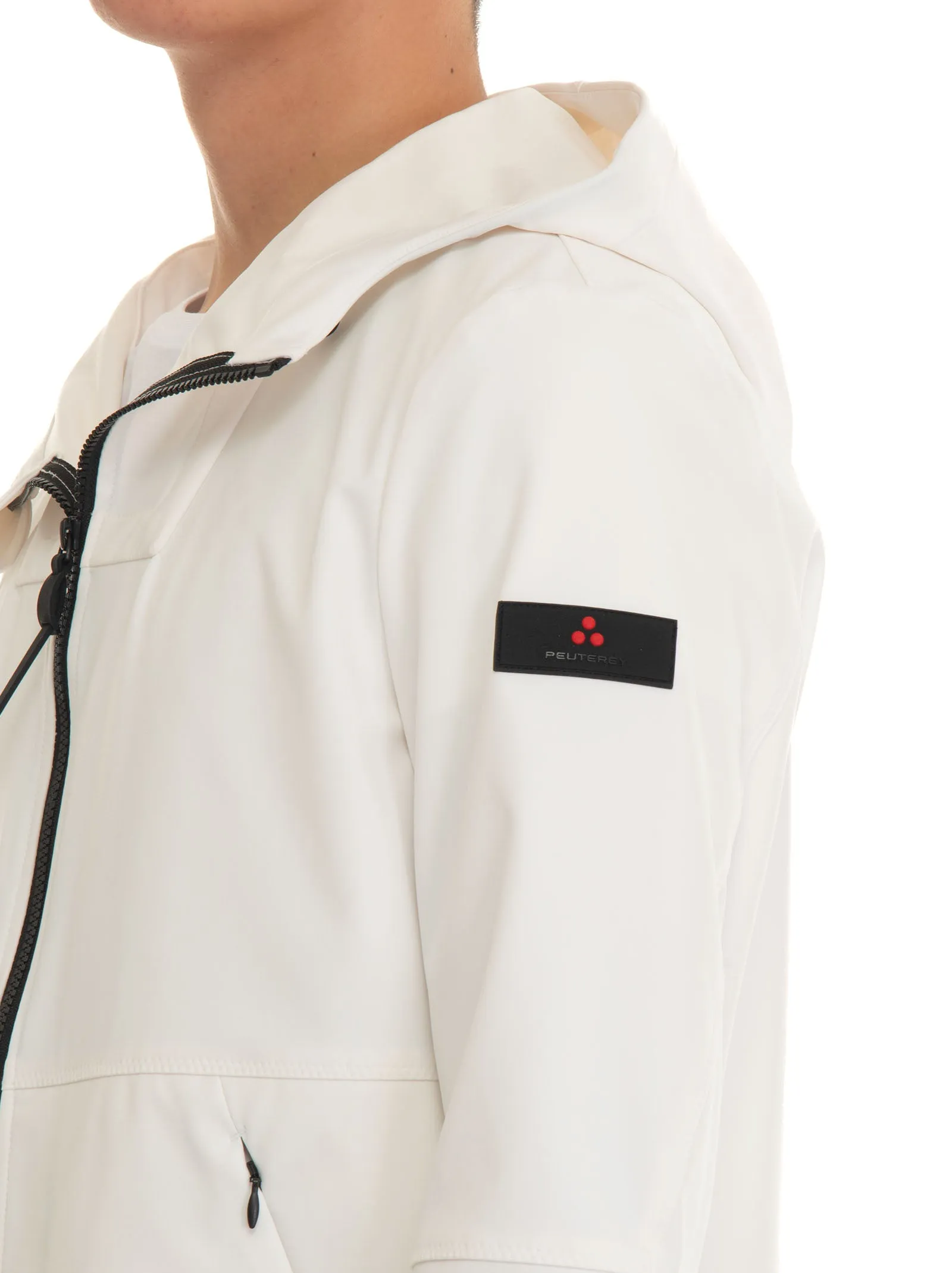 Giubbino con cappuccio LEMBATAMD01 Bianco Peuterey Uomo