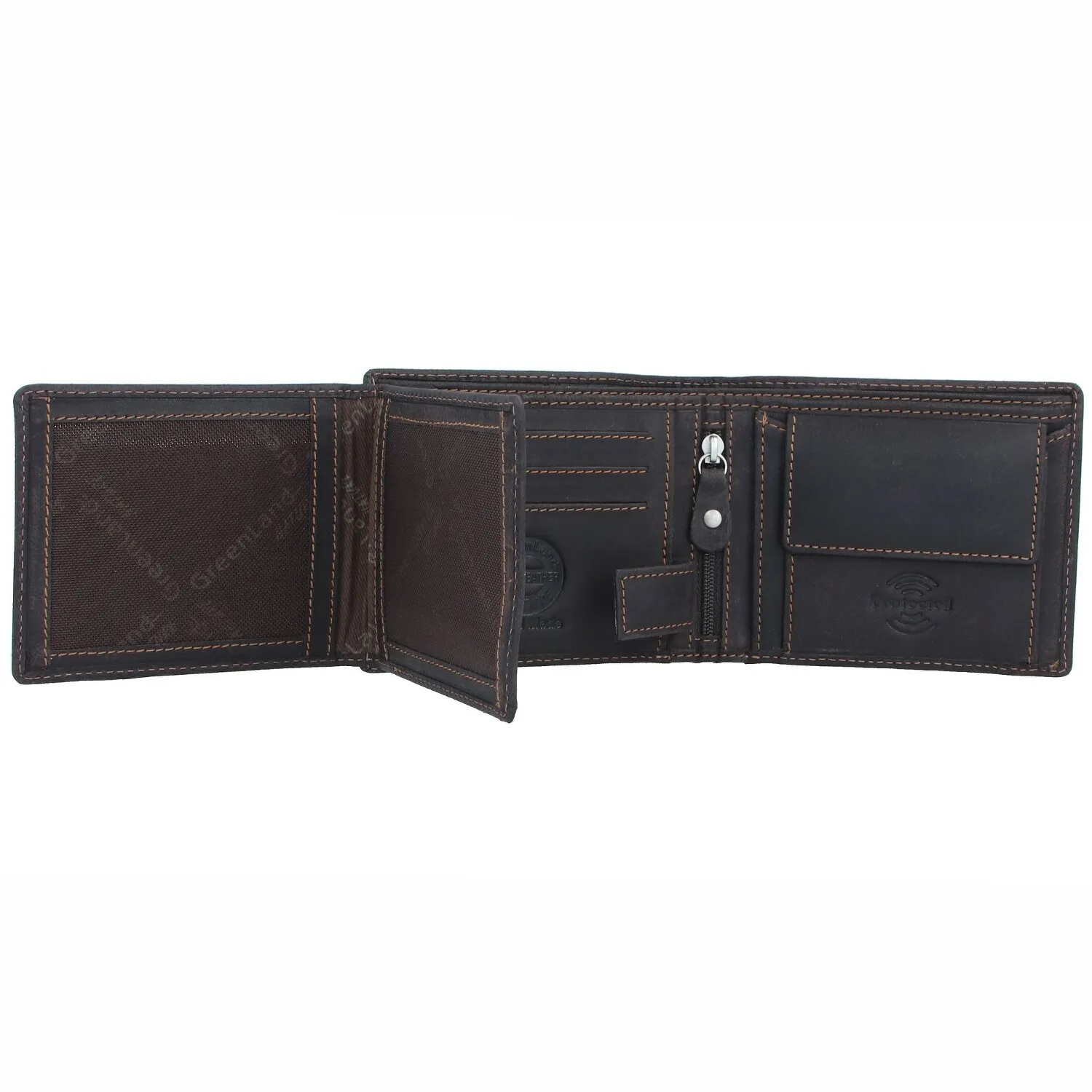Greenland Nature Portafoglio Westcoast in pelle 11 cm