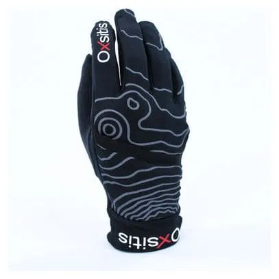 Guanti con protezione Oxsitis Evo Black Red