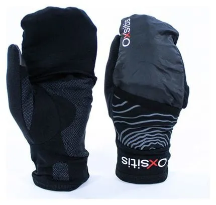 Guanti con protezione Oxsitis Evo Black Red