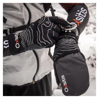 Guanti con protezione Oxsitis Evo Black Red