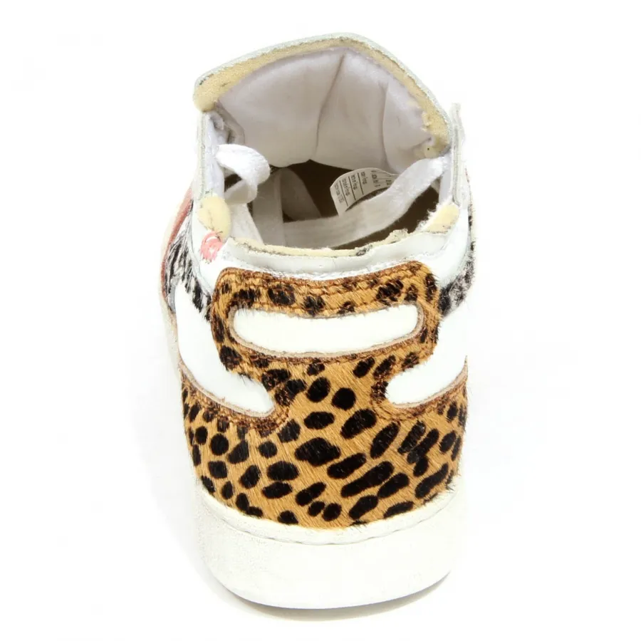 H1408 sneaker donna DIADORA women MI BASKET leather shoes savannah