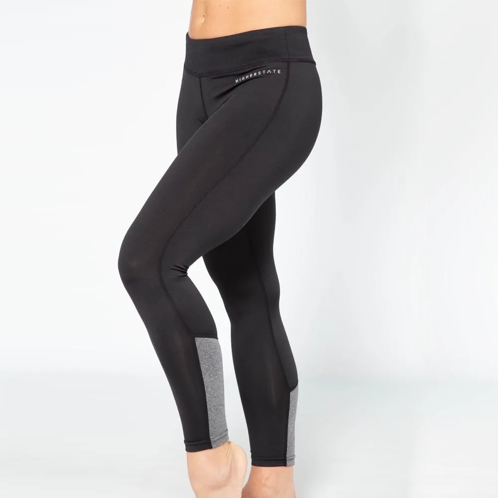 Higher State Panelled Marl 7/8 per donna Leggings da corsa