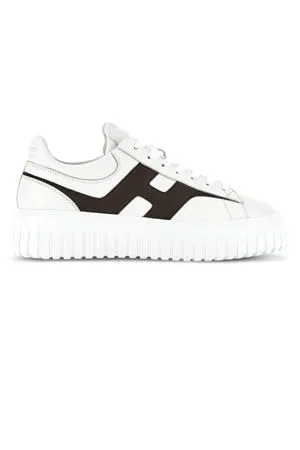HOGAN Calzature,Sneakers Sneakers Hogan H-Stripes Bianco Marrone 