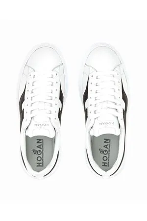 HOGAN Calzature,Sneakers Sneakers Hogan H-Stripes Bianco Marrone 