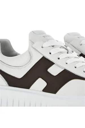 HOGAN Calzature,Sneakers Sneakers Hogan H-Stripes Bianco Marrone 