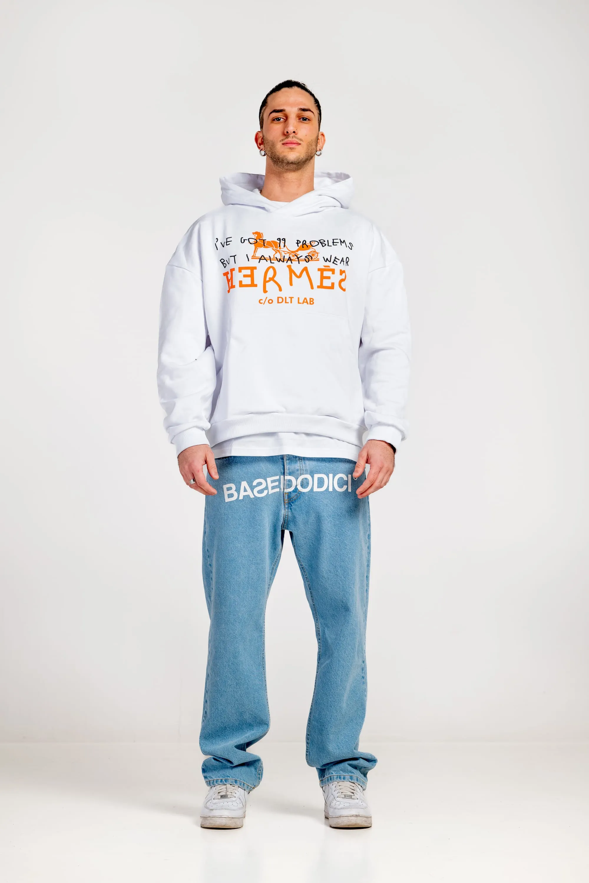 Hoodie DLT-2.0 HRM White