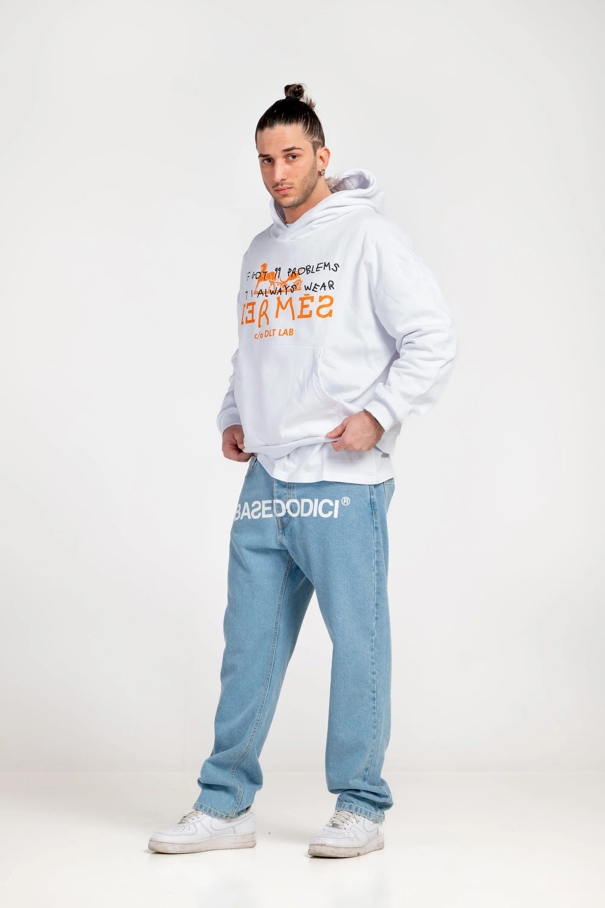 Hoodie DLT-2.0 HRM White