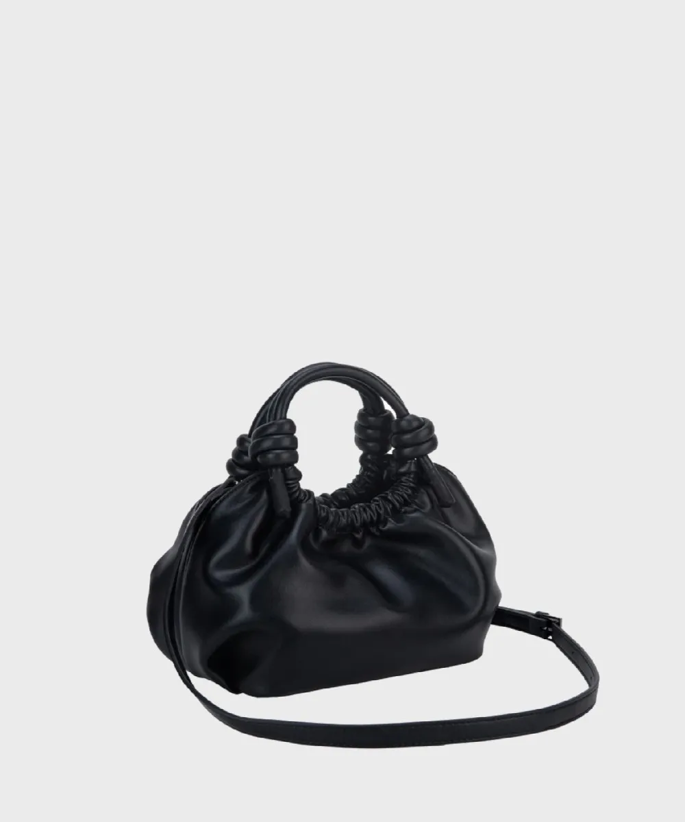 Hvisk Jolly mini bag borsa a tracolla, pelle vegana black