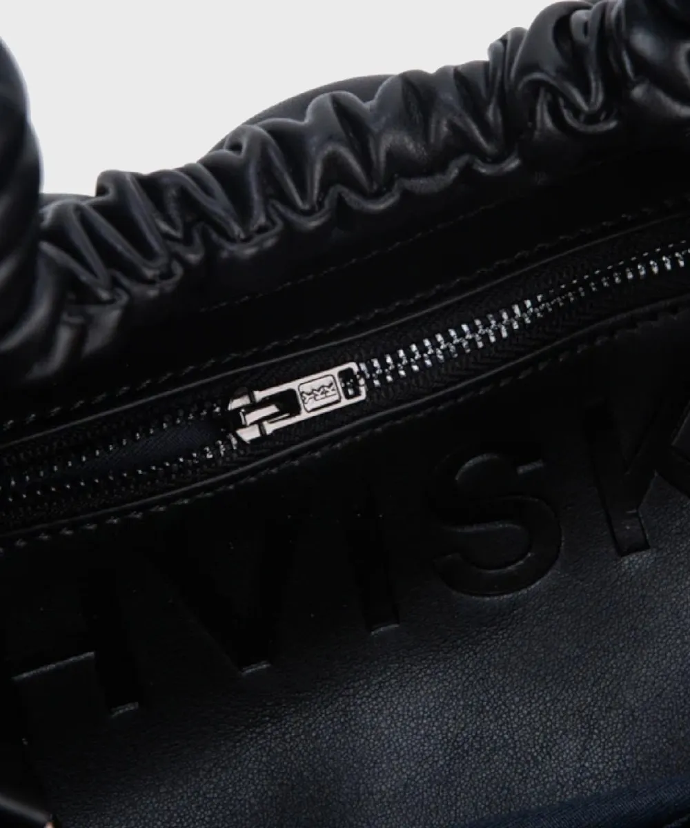 Hvisk Jolly mini bag borsa a tracolla, pelle vegana black