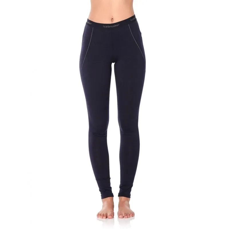 IcebreakerBodyfitZONE 260 Zone Leggings (jet Hthr/nero) collant termici da donna