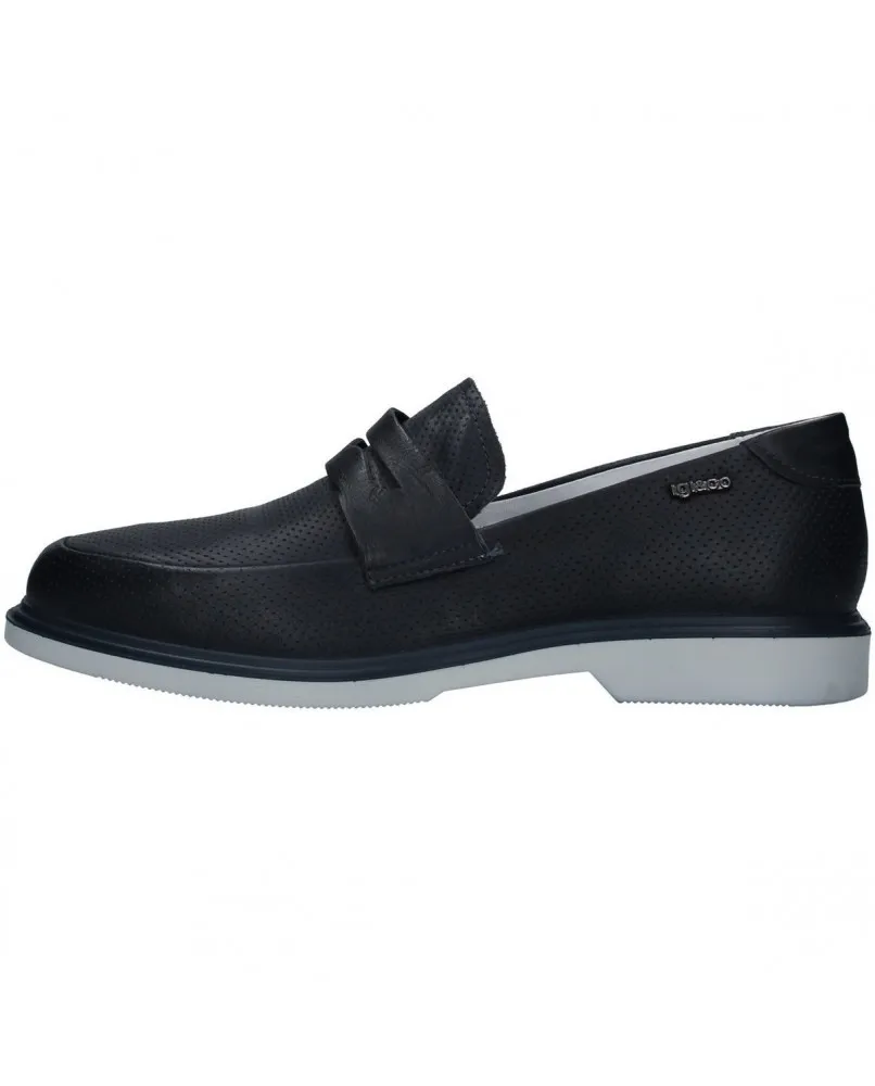IGI&CO 3600000 mocassini uomo pelle blu