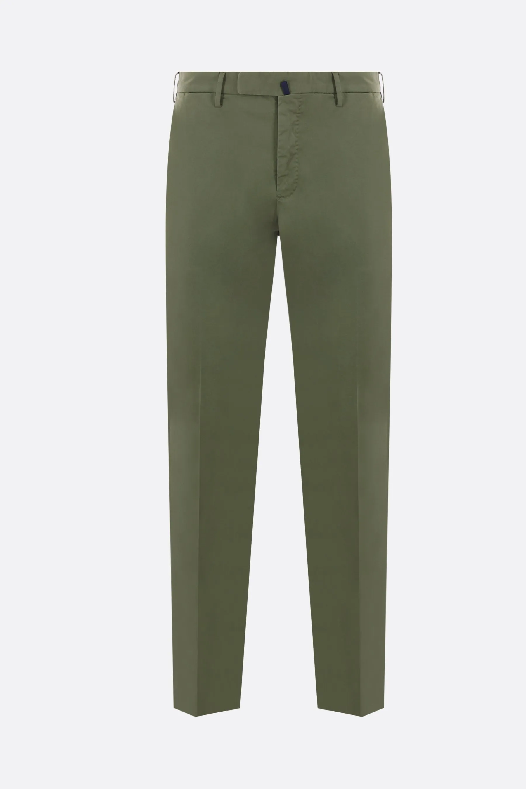 INCOTEX pantalone slim-fit in cotone stretch sostenibile