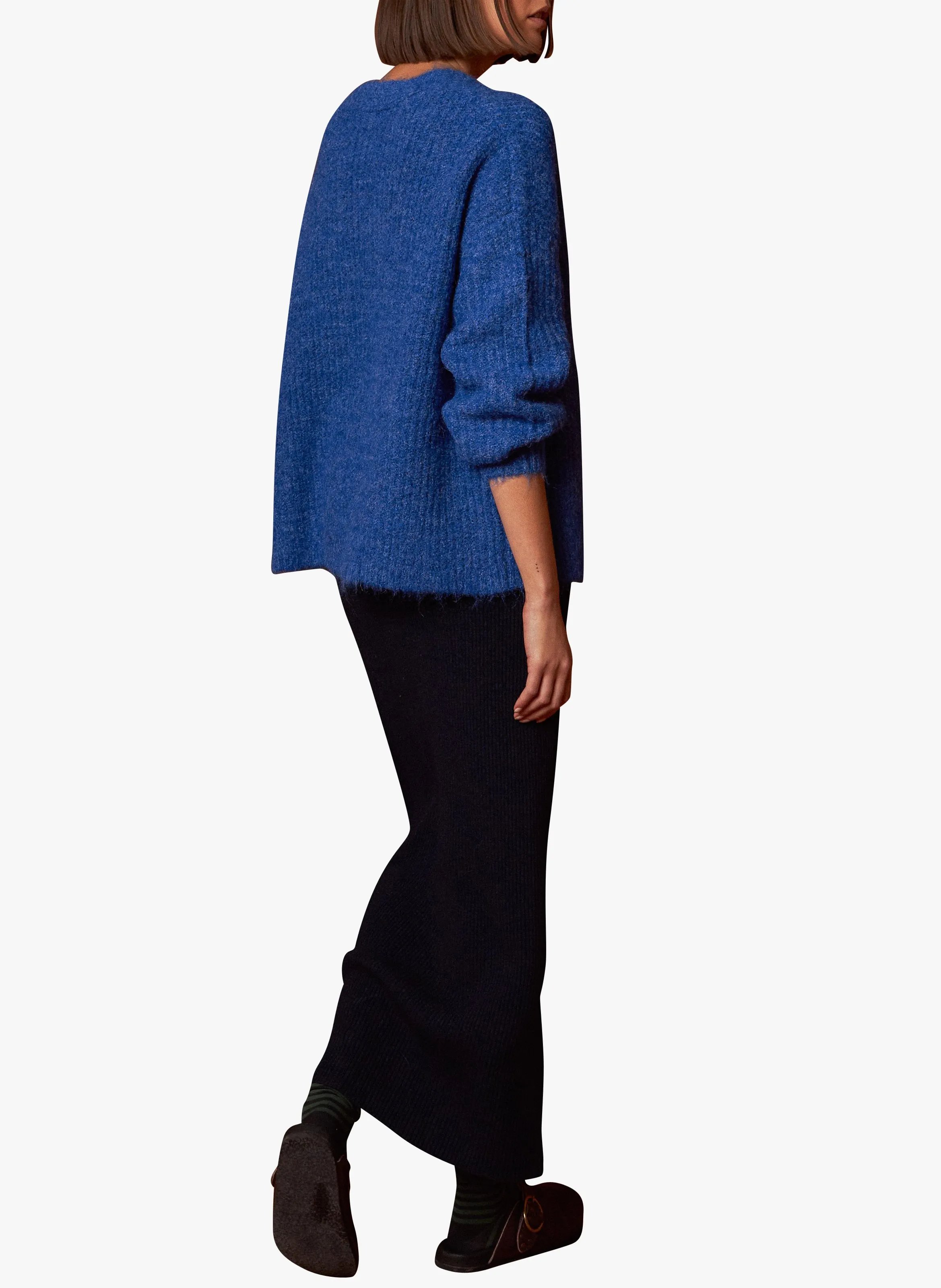  INDI & COLD   Cardigan con collo a V | Blu
