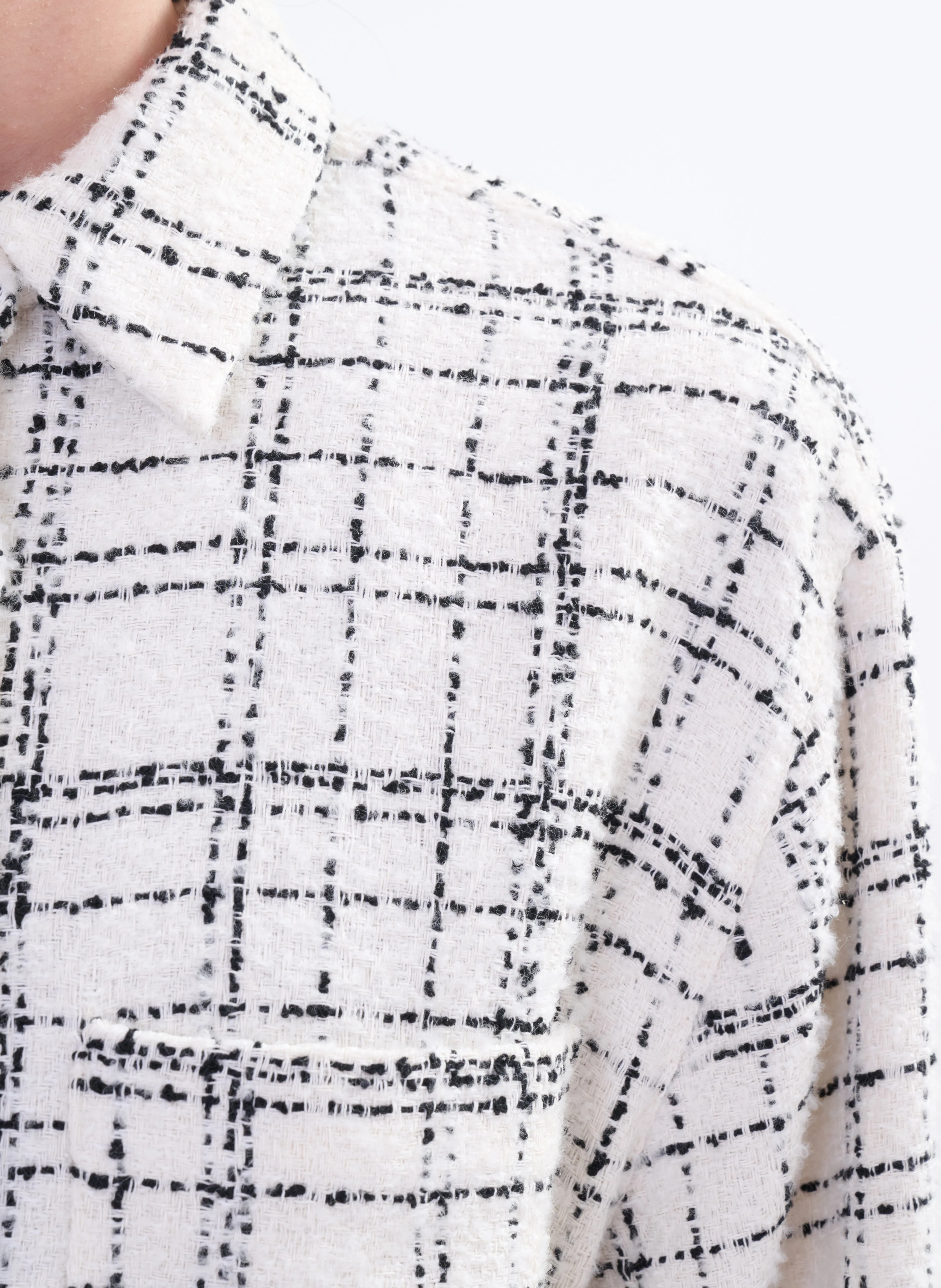  IRO   ZUNNY - Camicia colletto classico in lino e cotone | Nero