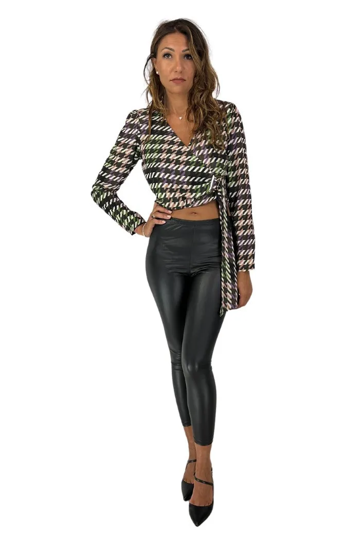 J'aime' leggings in ecopelle 12118j-lg