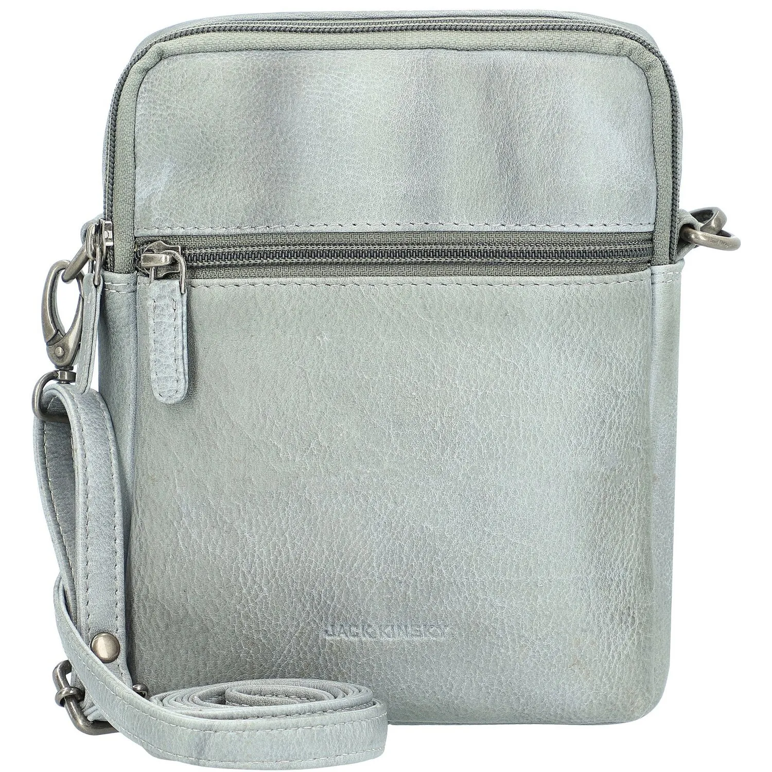 Jack Kinsky Nassau 1 Borsa a tracolla da 16 cm in pelle