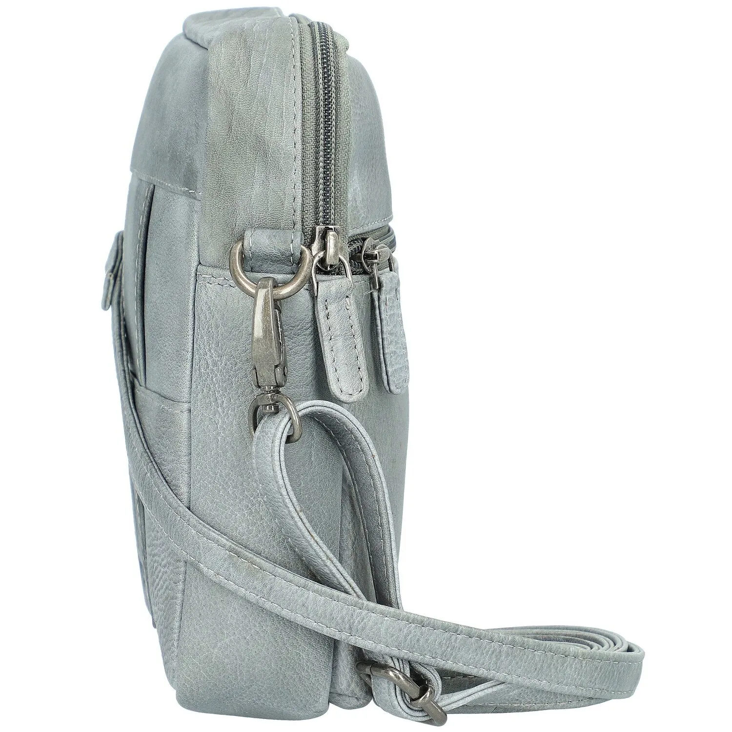 Jack Kinsky Nassau 1 Borsa a tracolla da 16 cm in pelle