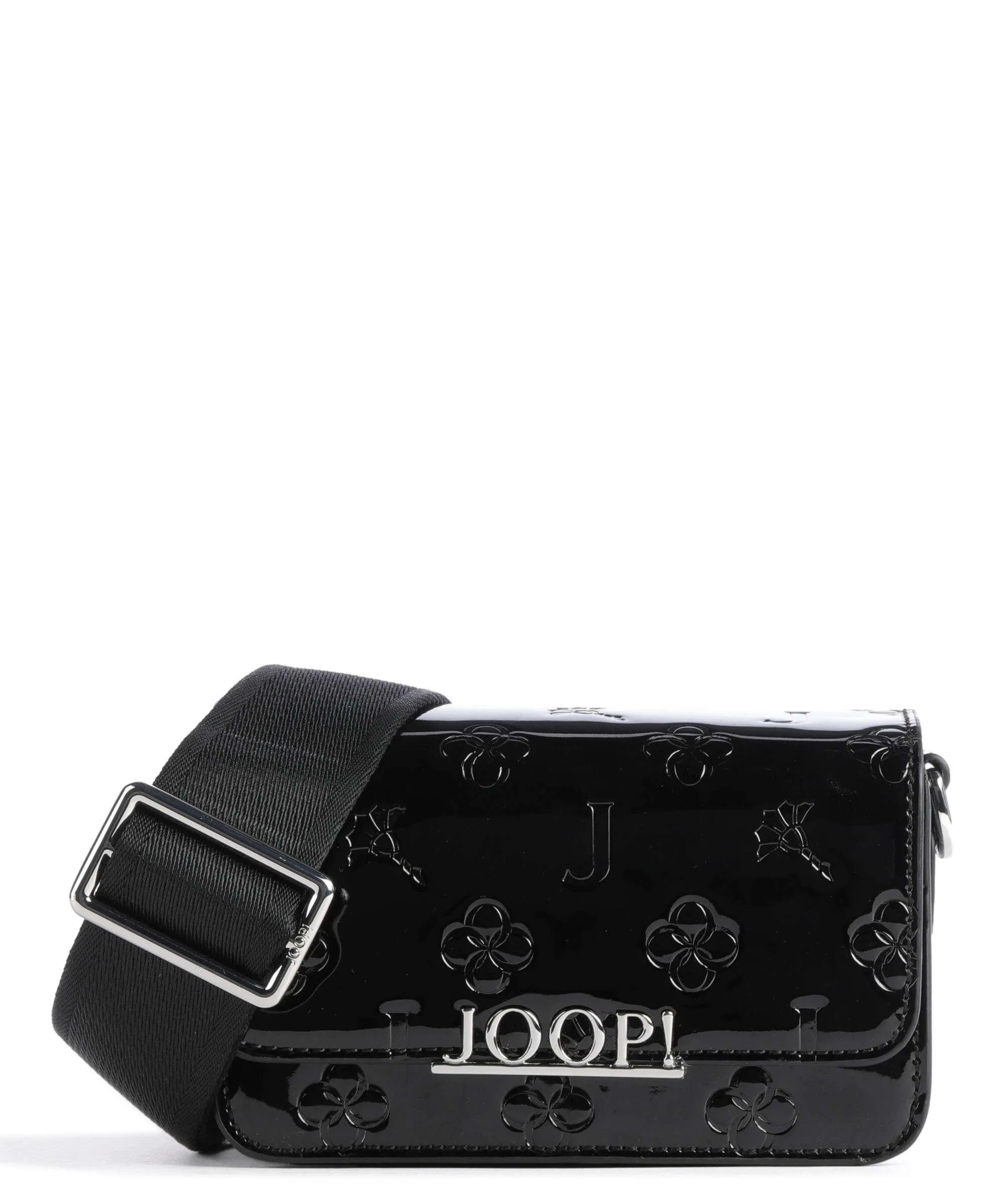  JOOP! Decoro Lucente Sousa Borsa a tracolla pelle verniciata nero  