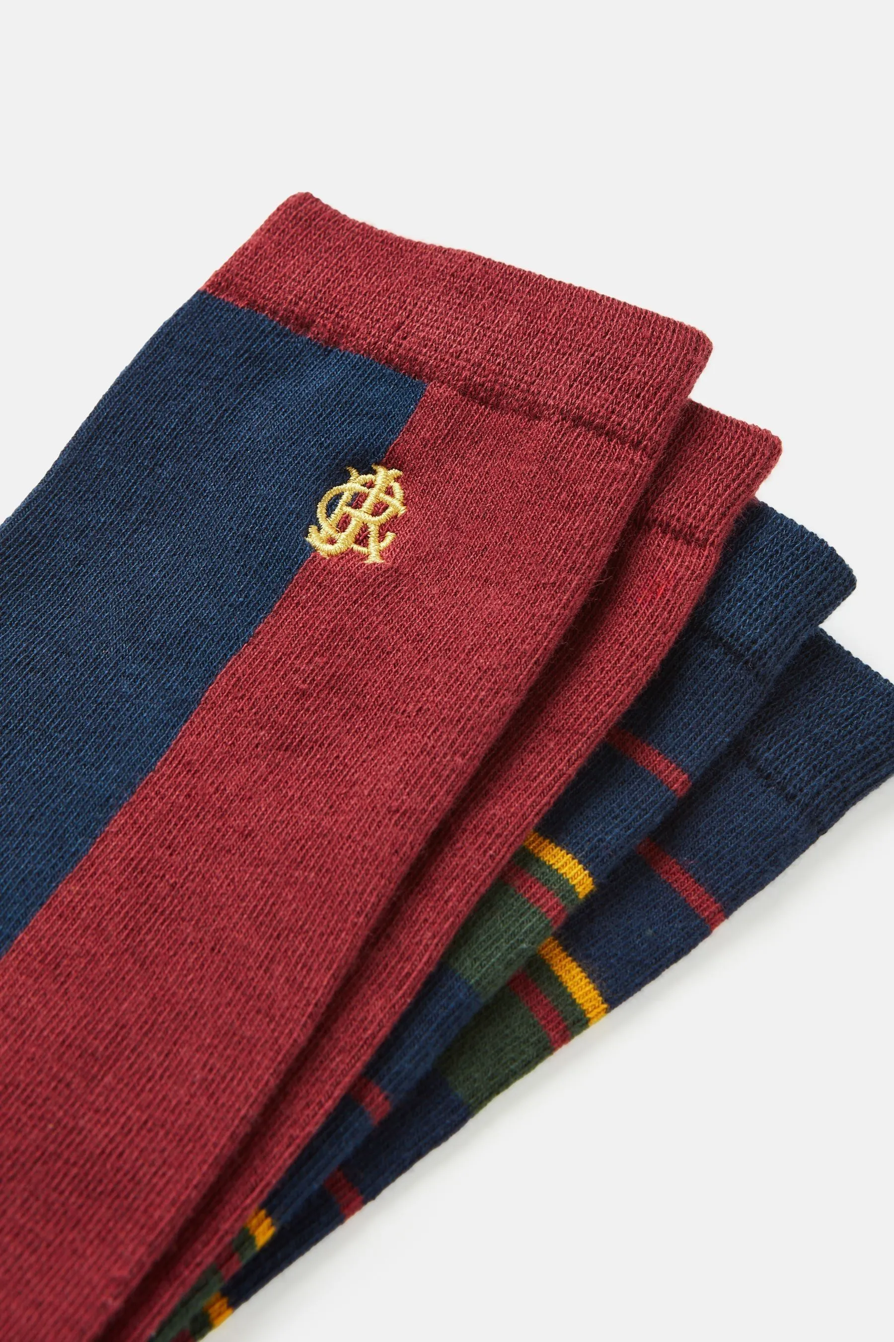 Joules Men's Kingsbury 2 Pack Socks (size 7-12)    