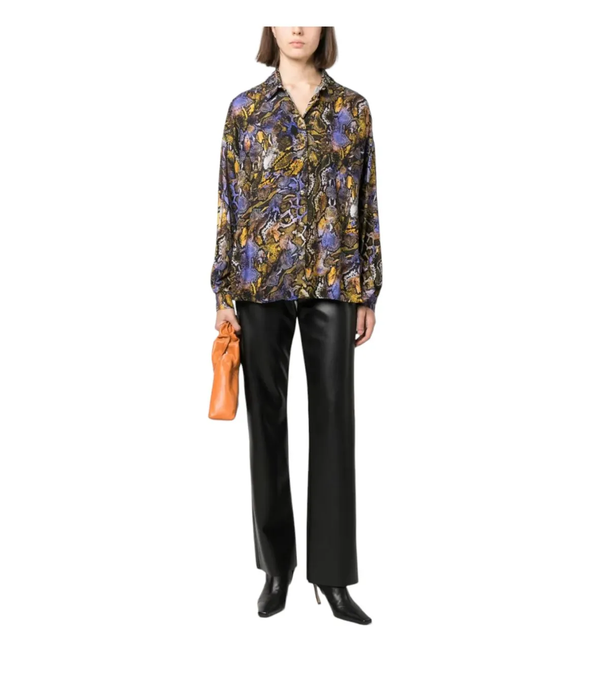 Just Cavalli Donna Camicia Manica lunga  Relaxed