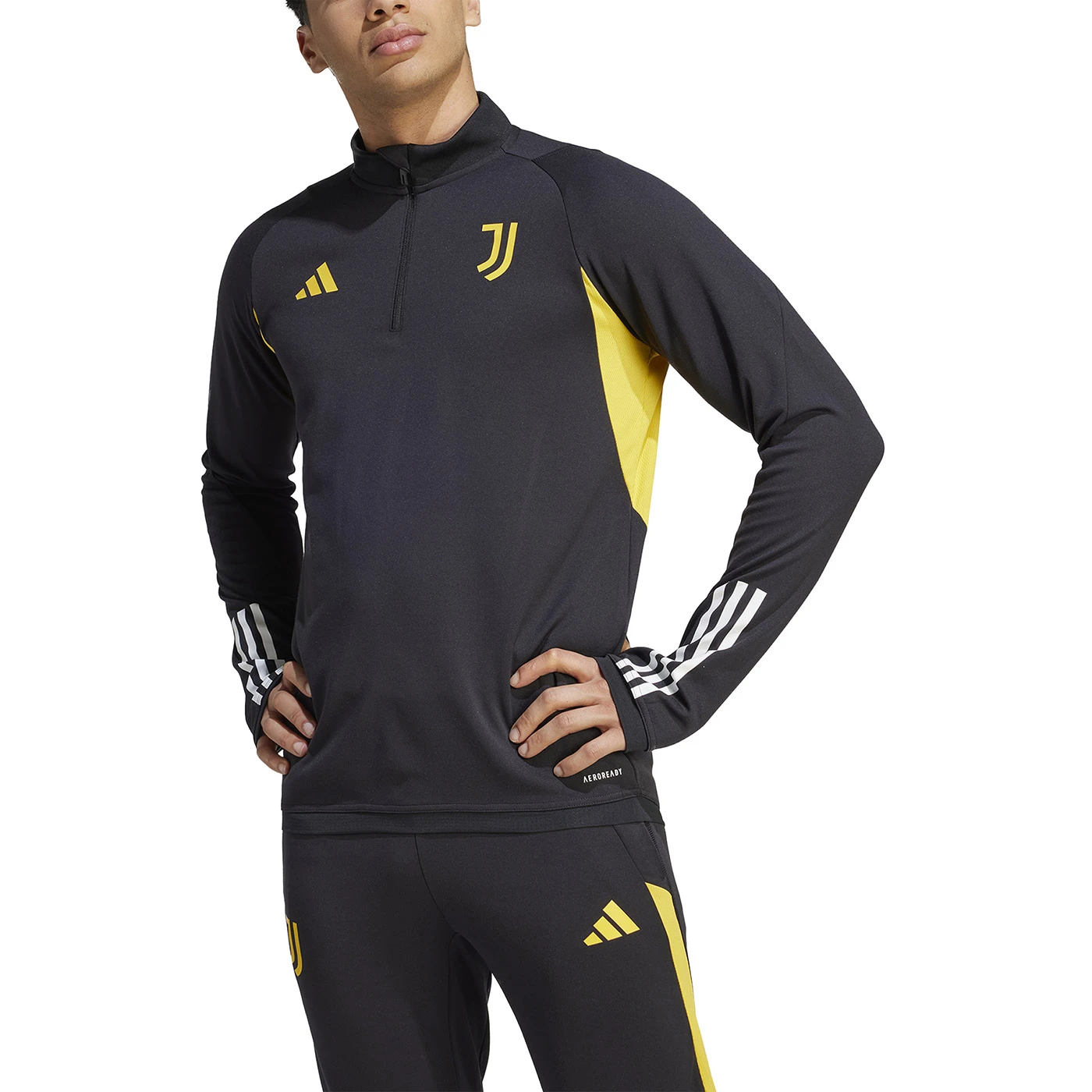 JUVENTUS FELPA ALLENAMENTO NERA 2023/24