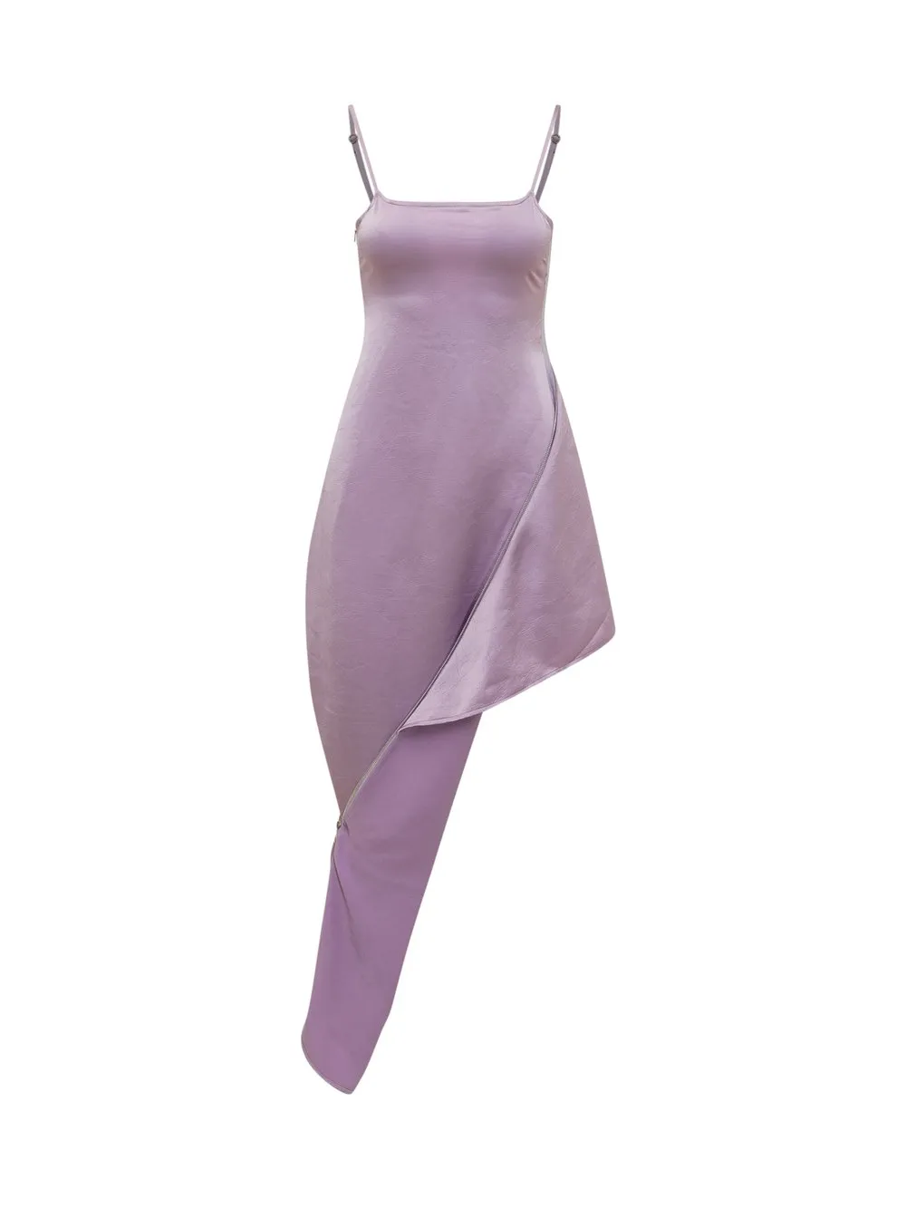 J.W. ANDERSON Abito Asymmetrical Zip  