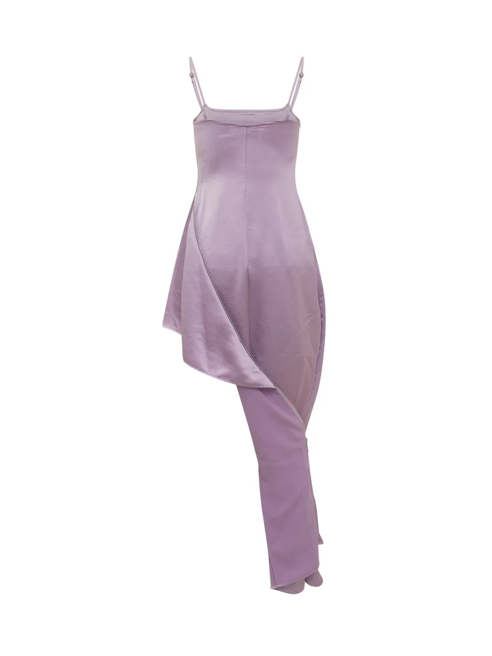 J.W. ANDERSON Abito Asymmetrical Zip  