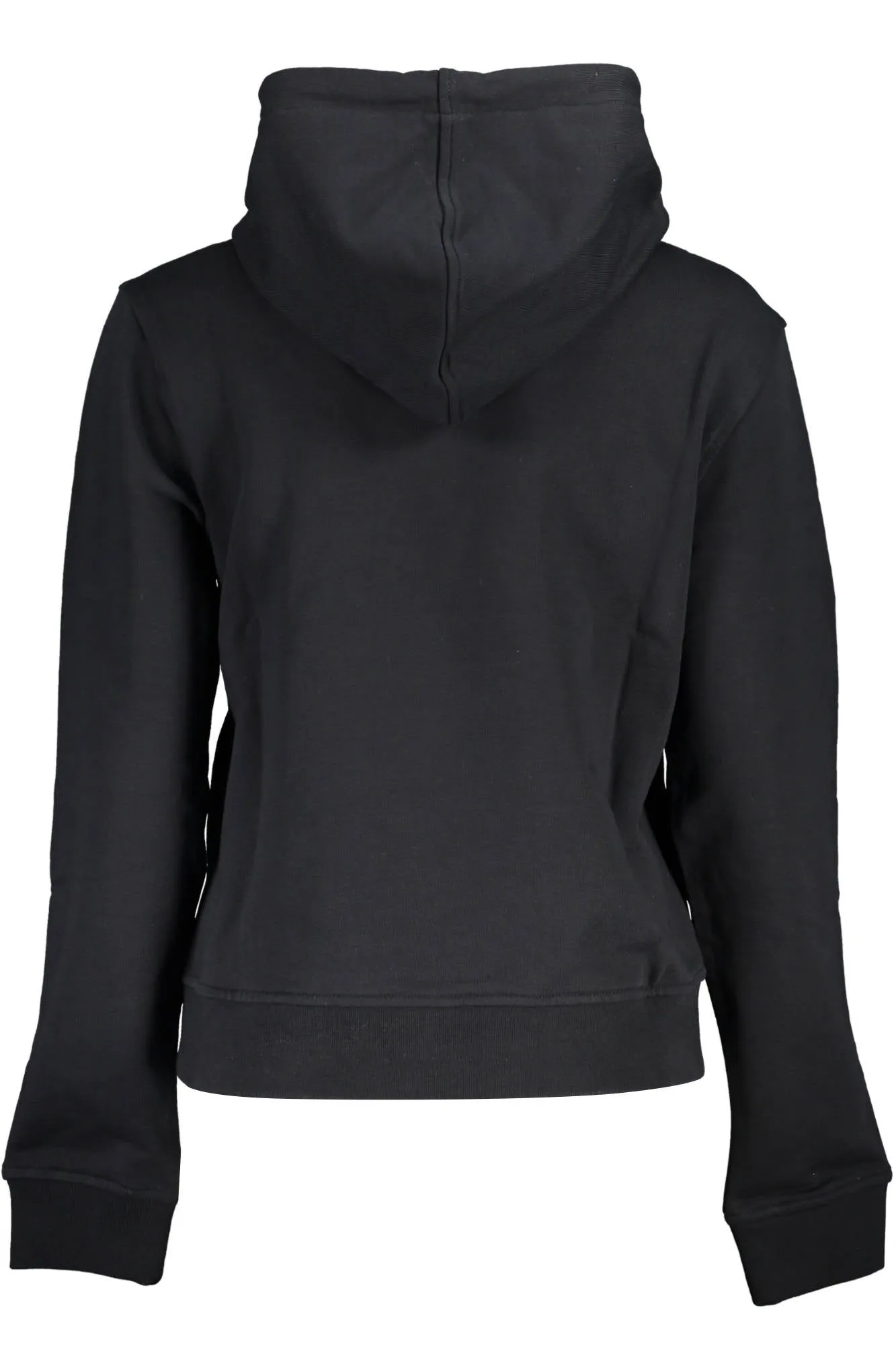 K-WAY FELPA SENZA ZIP DONNA NERO