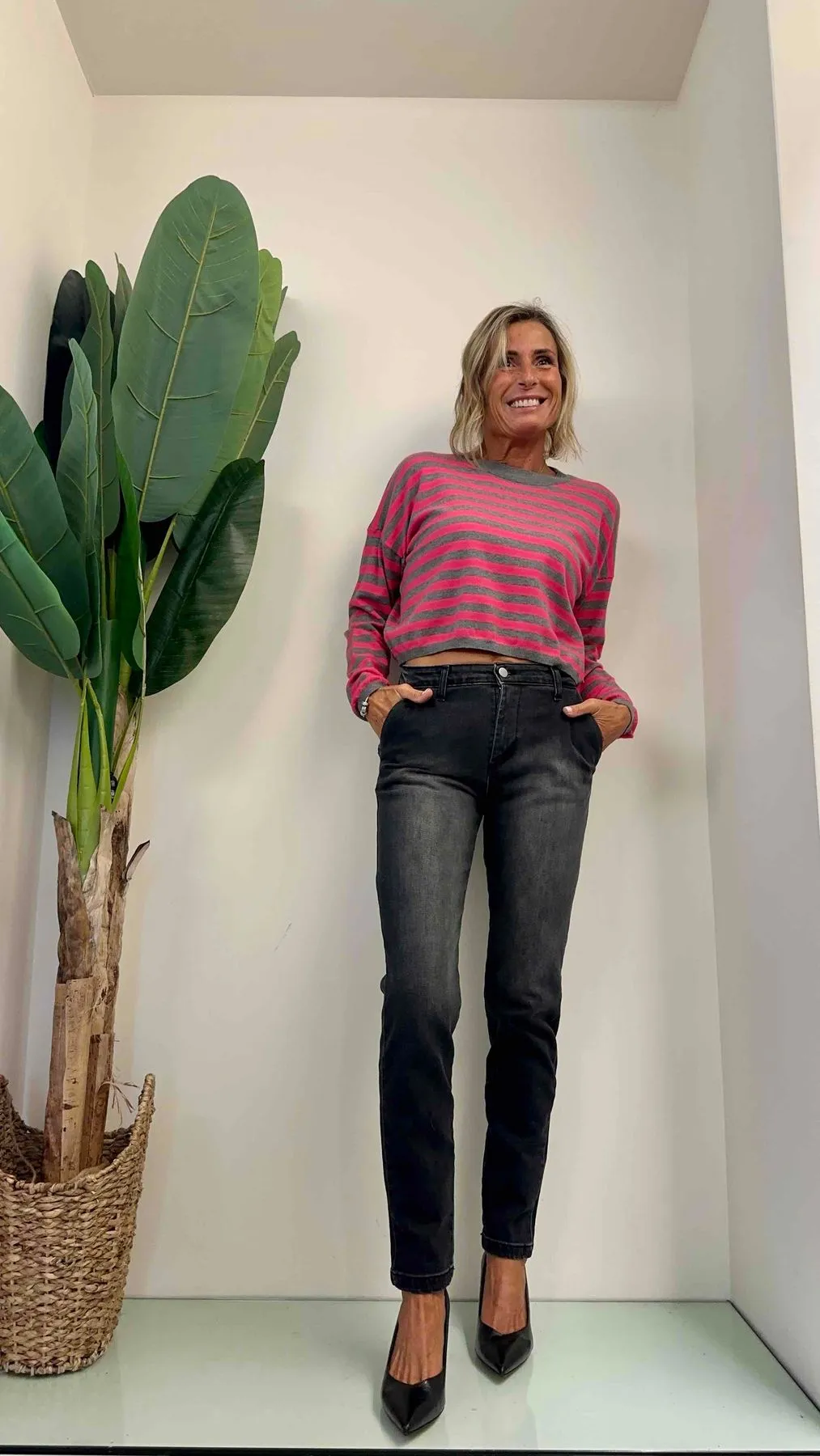 LALTERNATIVASTYLE - 2091P19 - JEANS CHINO TASCA AMERICA SLIM FIT