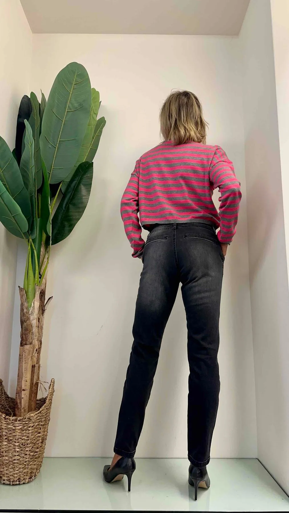 LALTERNATIVASTYLE - 2091P19 - JEANS CHINO TASCA AMERICA SLIM FIT