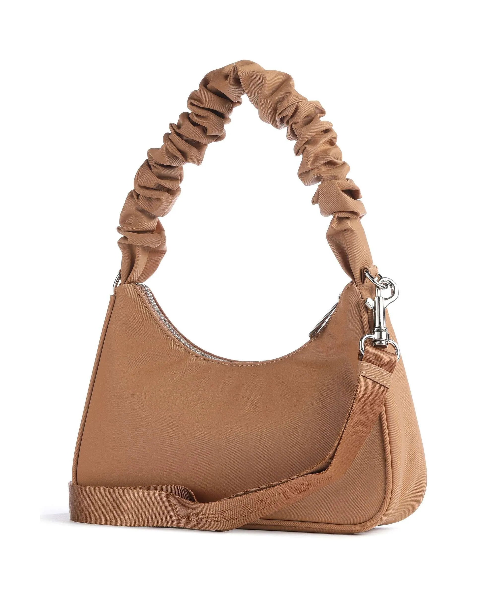  Lancaster Basic Chouchou Borsa a spalla nylon marrone  
