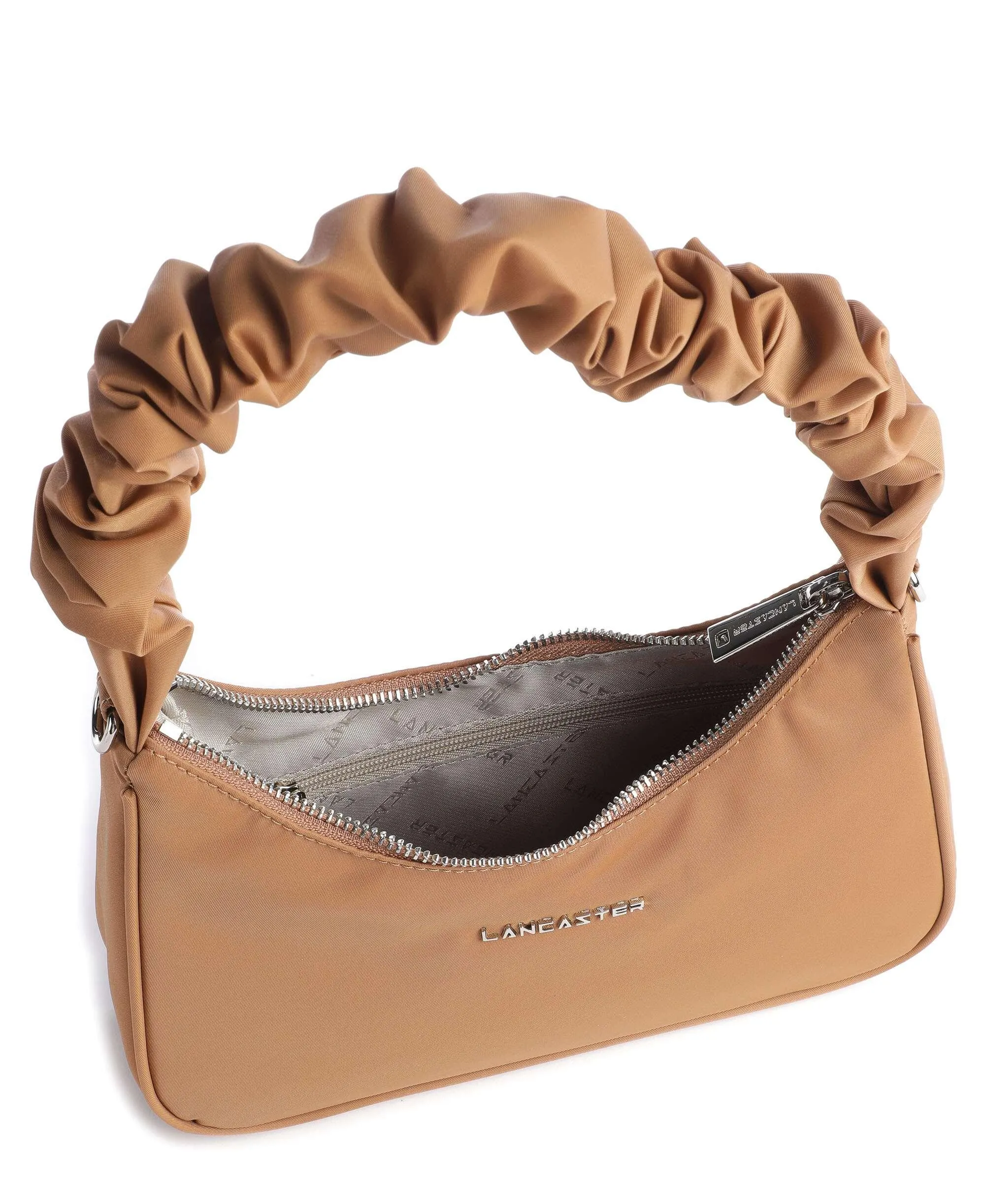  Lancaster Basic Chouchou Borsa a spalla nylon marrone  