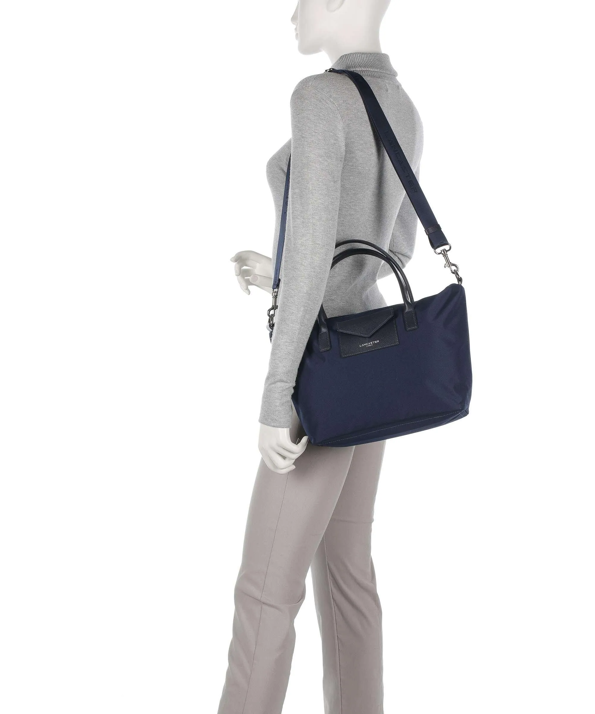  Lancaster Smart KBA Borsa a mano nylon, poliammide blu scuro  