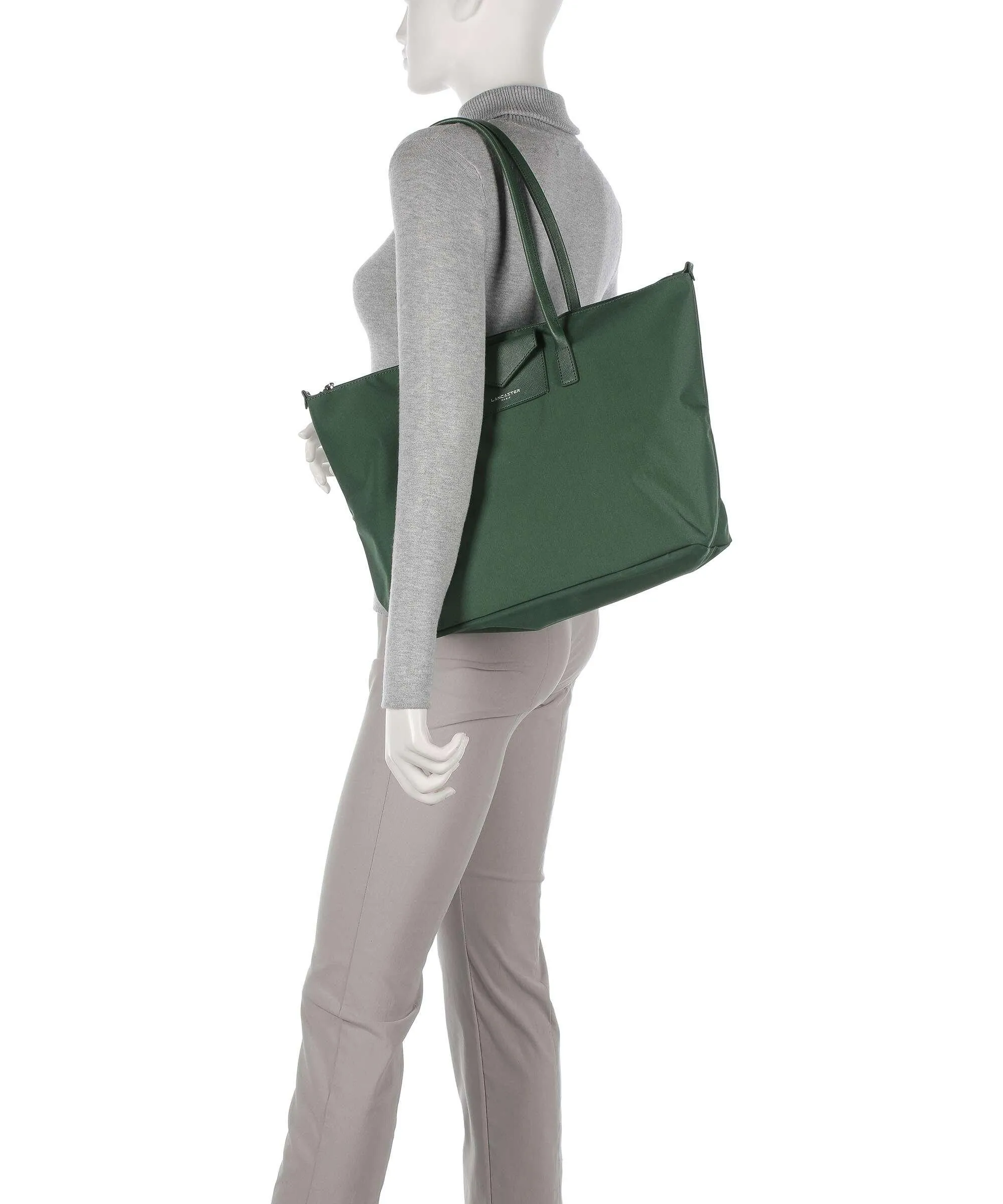  Lancaster Smart KBA Borsa shopper nylon, poliammide verde  