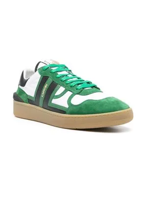 LANVIN Calzature,Sneakers Sneakers Clay verde e bianco 