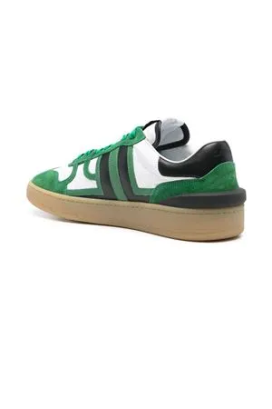 LANVIN Calzature,Sneakers Sneakers Clay verde e bianco 