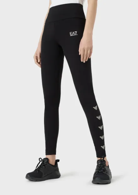 Leggings Donna EA7 Emporio Armani 3LTP62 0200 Nero