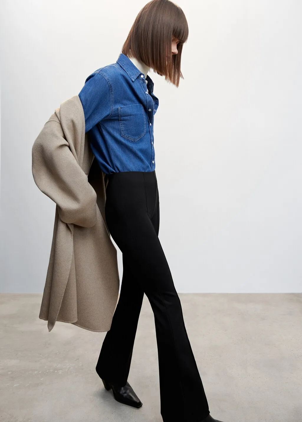Leggings scampanati
