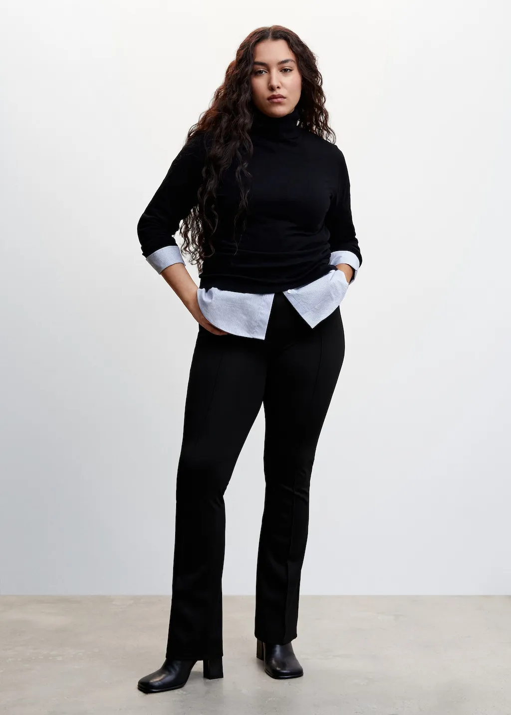 Leggings scampanati