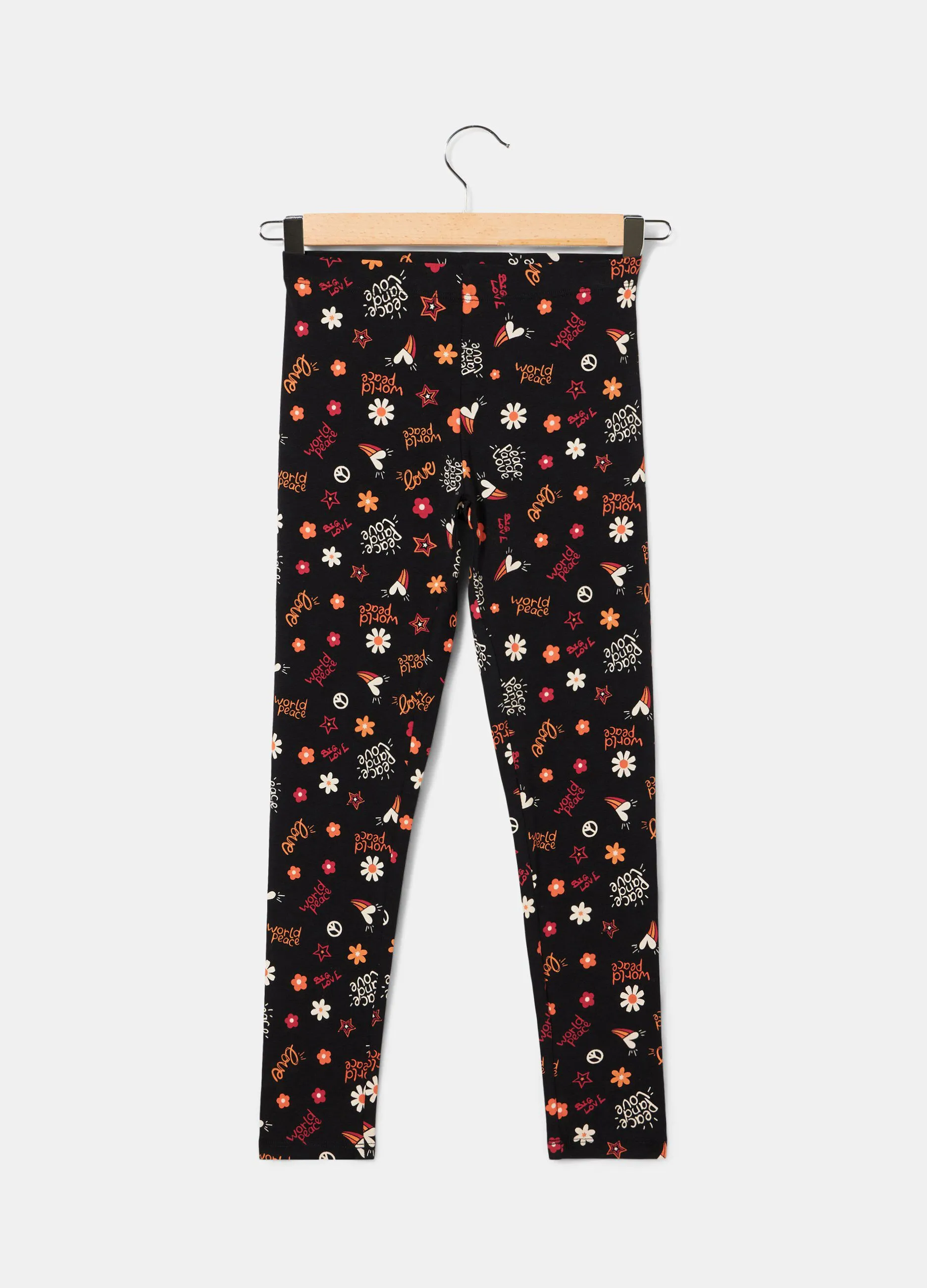 Leggings stampati ragazza