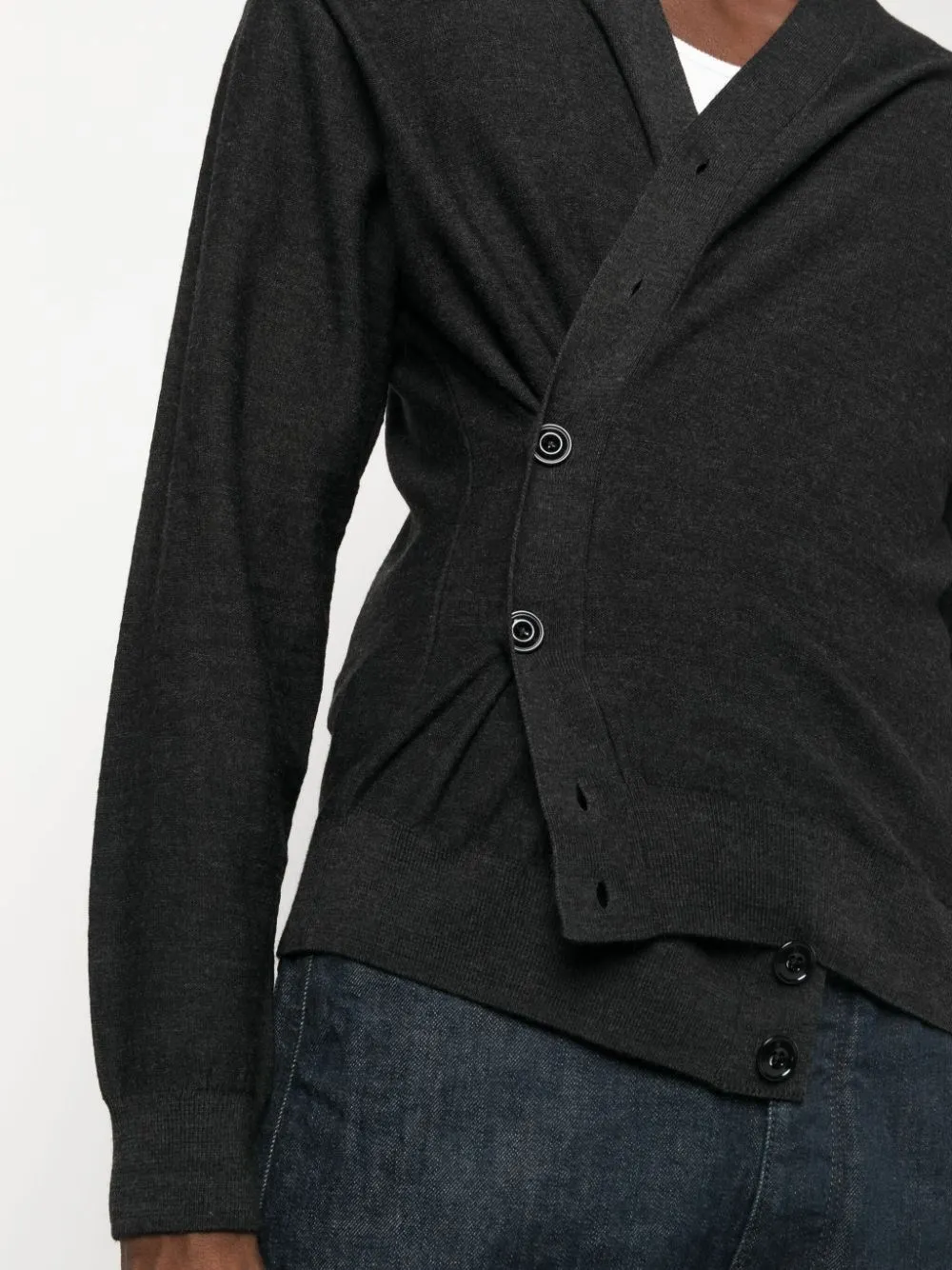 LEMAIRE-Cardigan effetto mélange