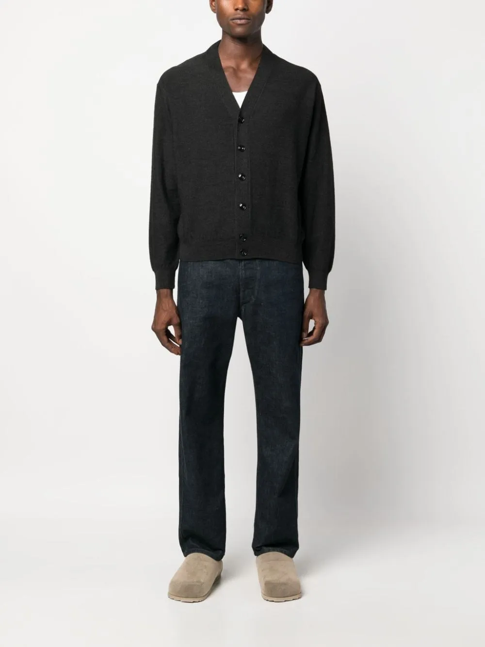 LEMAIRE-Cardigan effetto mélange