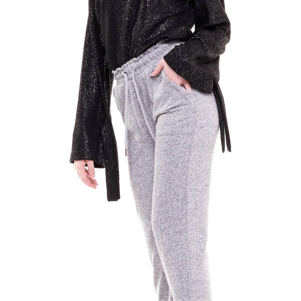 Leone Pantalone sequins stretch