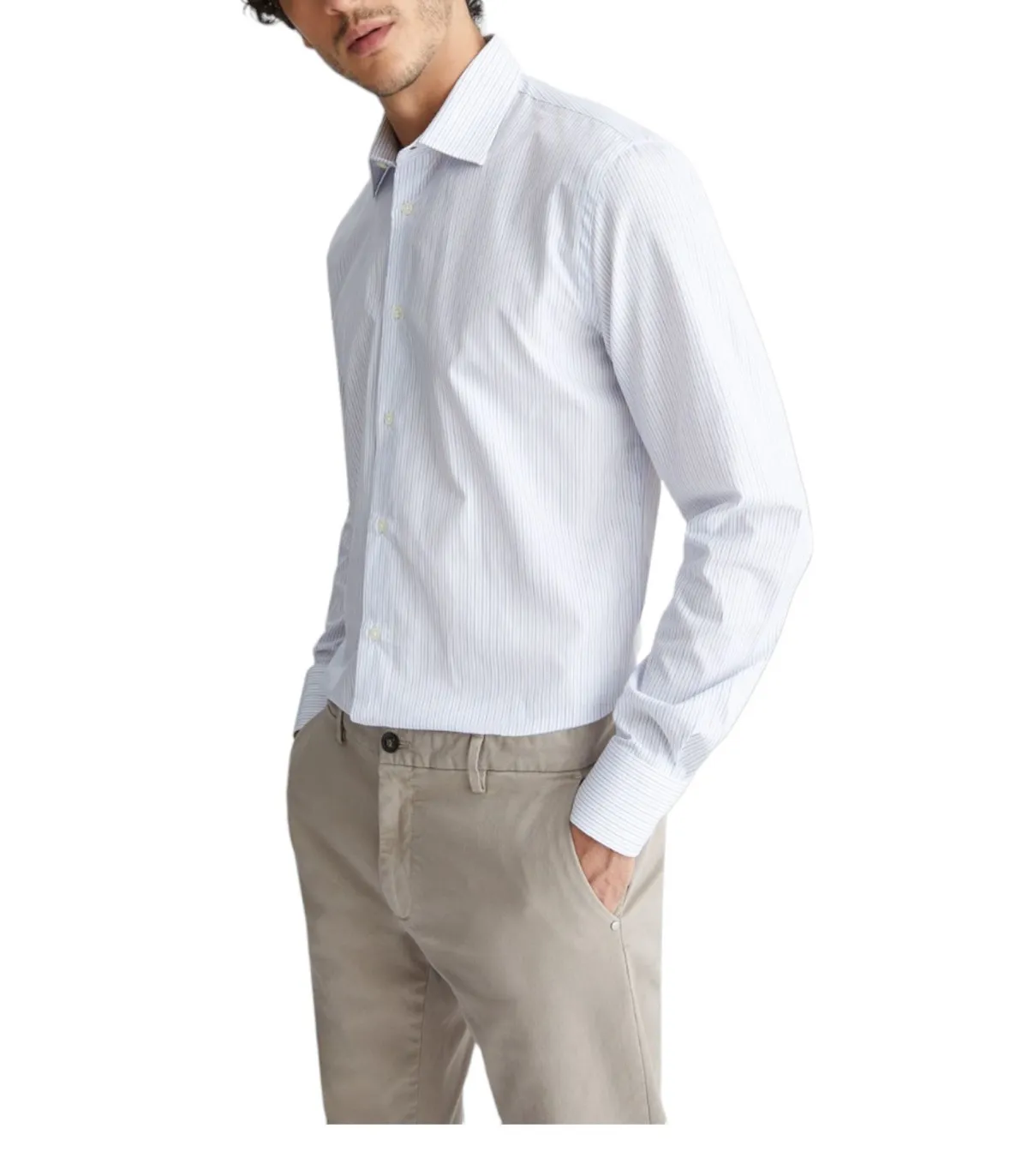 Liu Jo Uomo Camicia Manica lunga Slim Milanomulti
